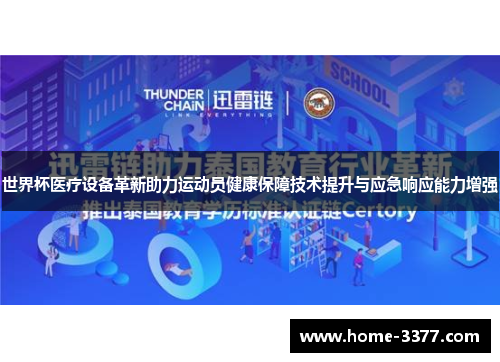 世界杯医疗设备革新助力运动员健康保障技术提升与应急响应能力增强