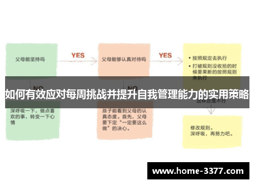 如何有效应对每周挑战并提升自我管理能力的实用策略