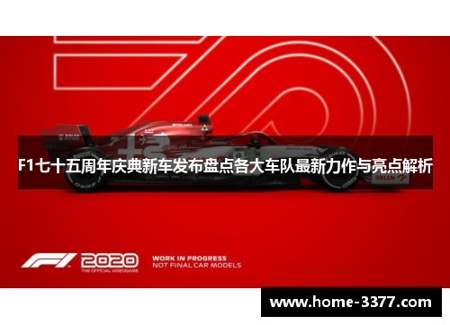 F1七十五周年庆典新车发布盘点各大车队最新力作与亮点解析