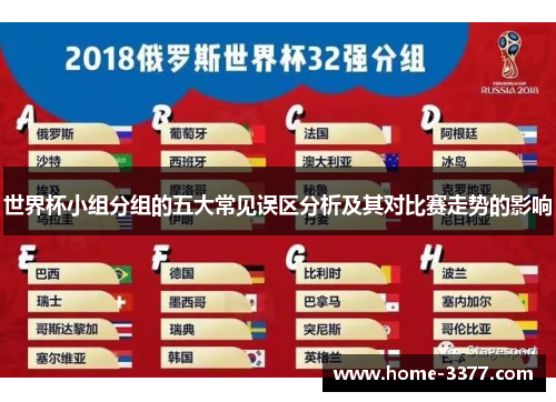世界杯小组分组的五大常见误区分析及其对比赛走势的影响